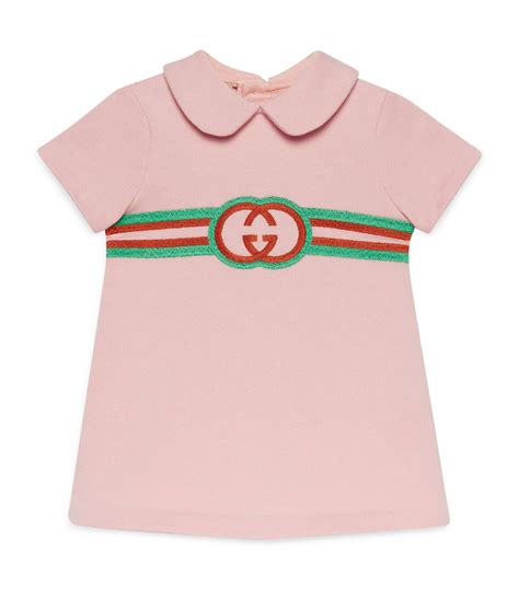 baby girl gucci dress|Gucci baby girl dress cotton.